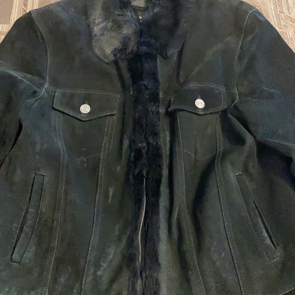 Raffaelo Genuine Leather Women’s Back Jacket Sz M - Picture 11 of 11